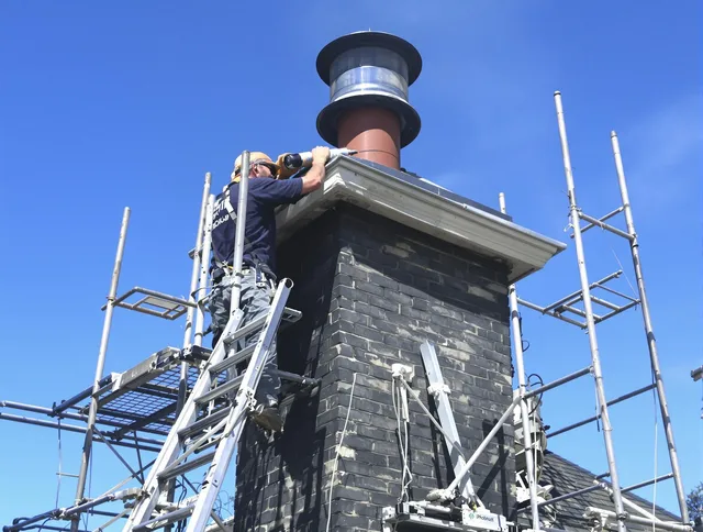 Sturdy chimney crown finished by North Haven Chimney Sweep in North Haven, CT